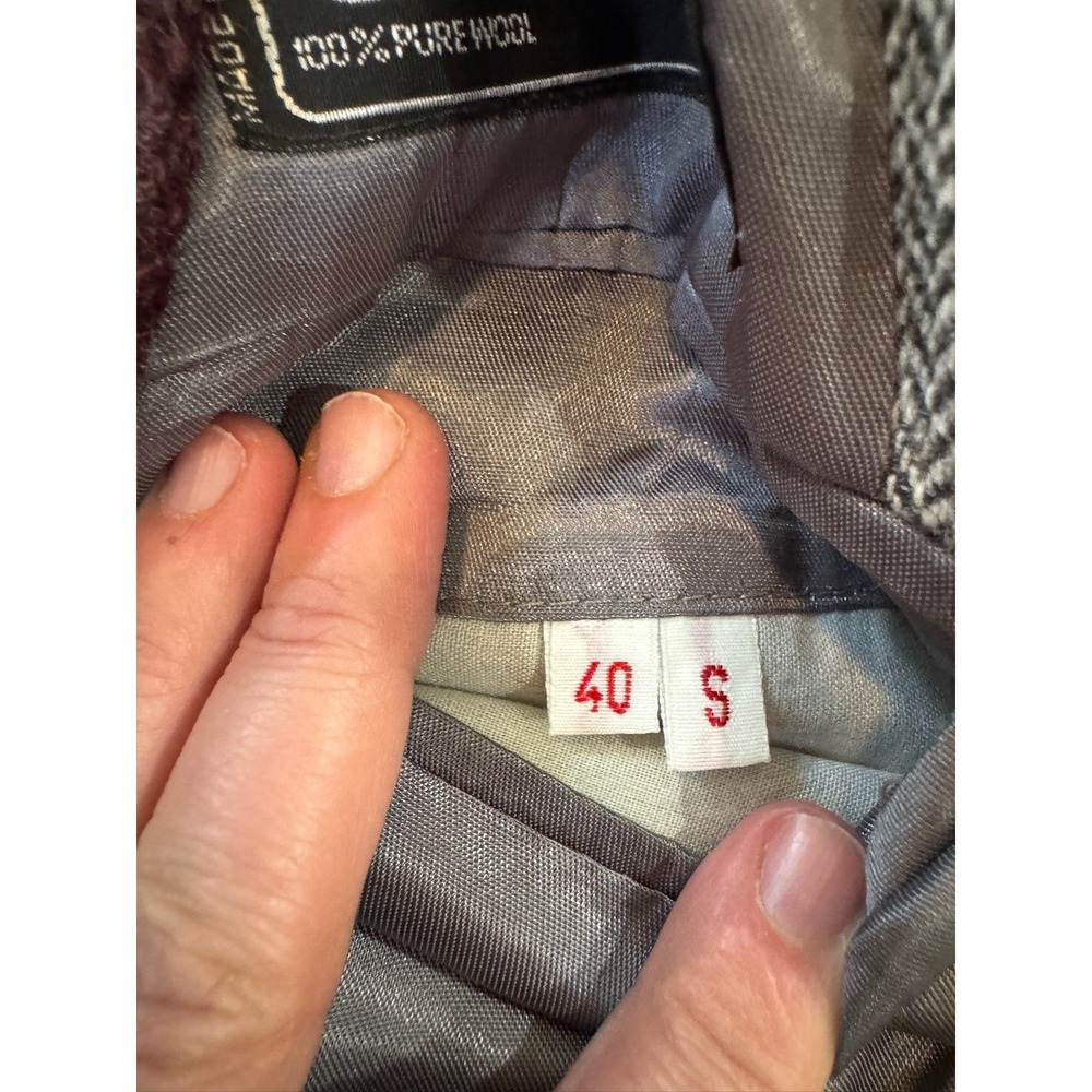 WODMERE Campomar Herringbone Wool Vest Unique Handmade Style Colorful (1372) - Picture 8 of 12